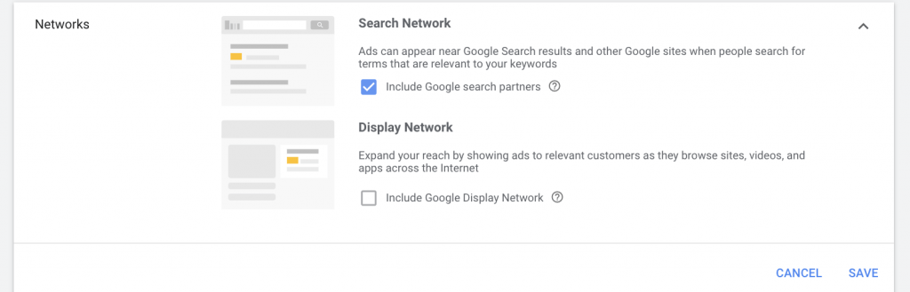 Google search partner network