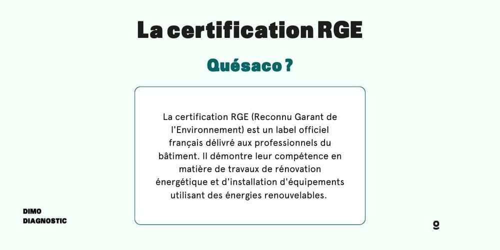 definition certification rge